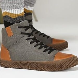 NWB Hybrid Green Label Men’s The Wolsey2.0 High Top Sneaker Size 9.